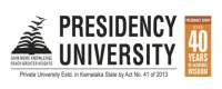 PRESIDENCY UNIVERSITY